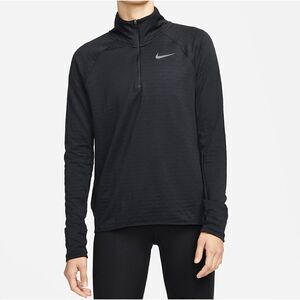 Nike Therma-FIT Element Women's Running Jacket Quarter Zip Size Small S Black